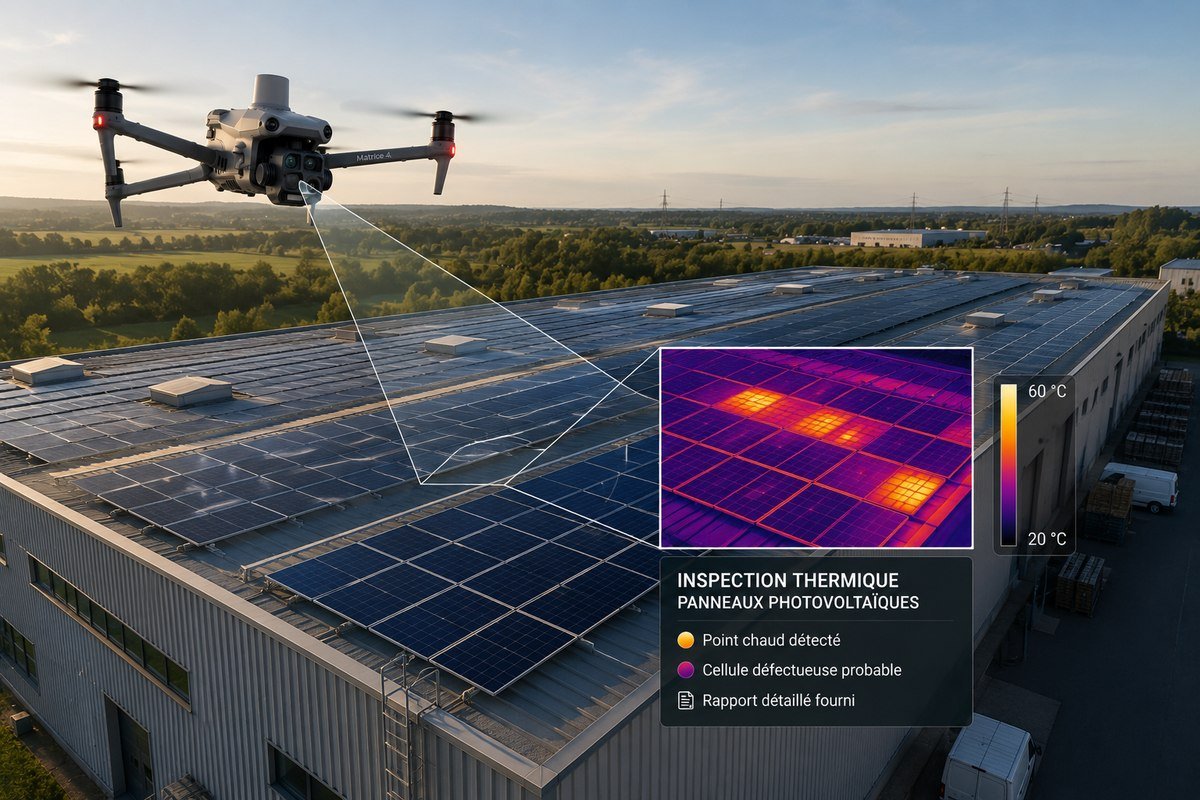 Thermographie — Panneaux photovoltaïques